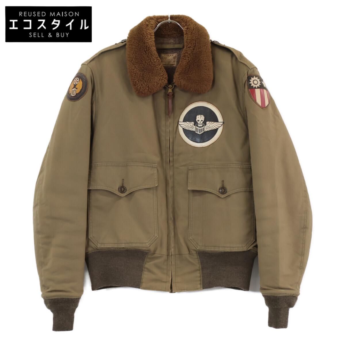 THE REAL MCCOY S STAGG COAT B-10 Куртка-авіатор Руйнівники Бірманського мосту 38 хакіВживана
THE REAL MCCOY S STAGG COAT B-10 Куртка-авіатор Руйнівники Бірманського мосту 38 хакіВживана