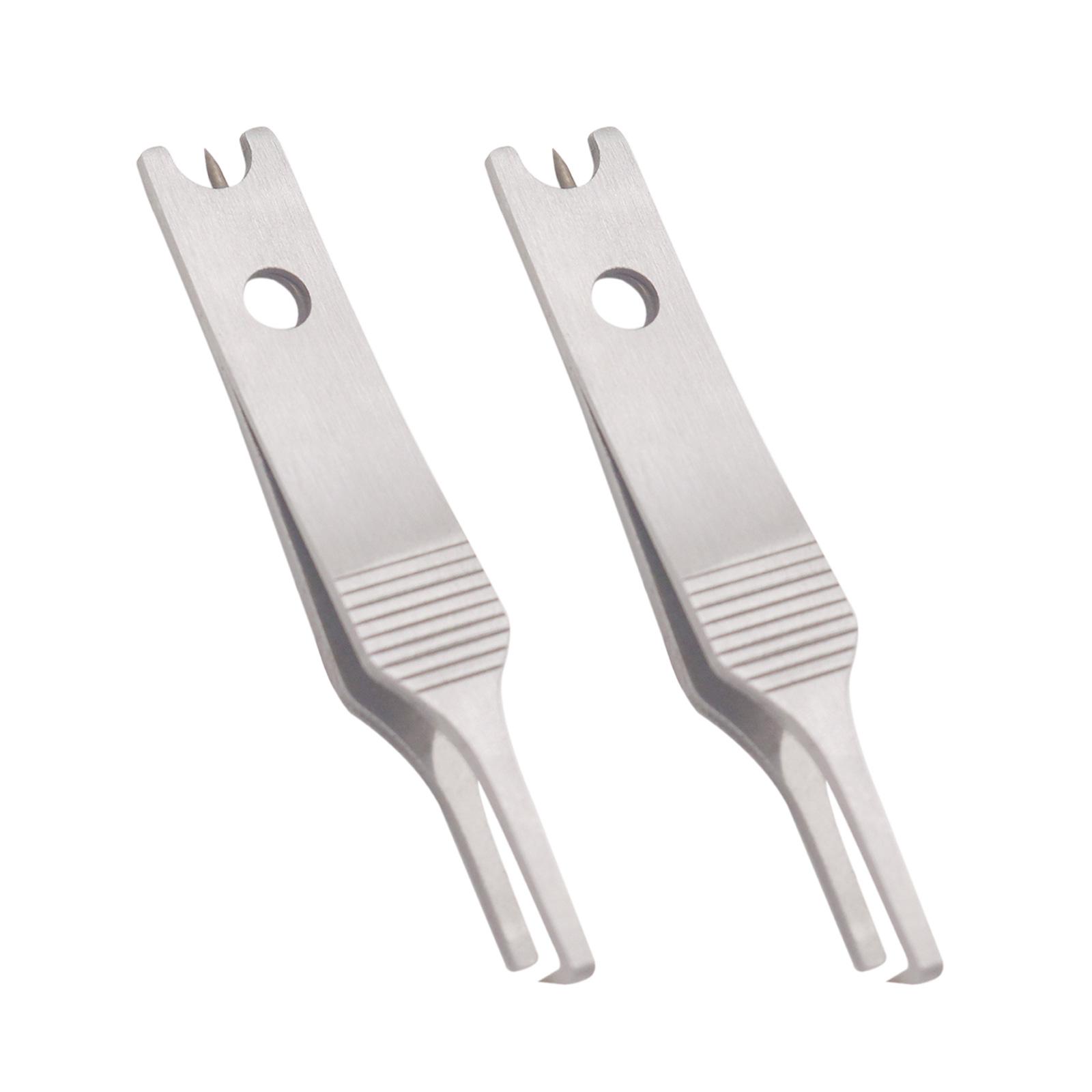 2 шт. пинцета из нержавеющей стали для лески, двухсекционные плоскогубцы, быстроразъемные кольца, инструмент для открывания, рыболовные принадлежности 3
2 шт. пинцета из нержавеющей стали для лески, двухсекционные плоскогубцы, быстроразъемные кольца, инструмент для открывания, рыболовные принадлежности 3