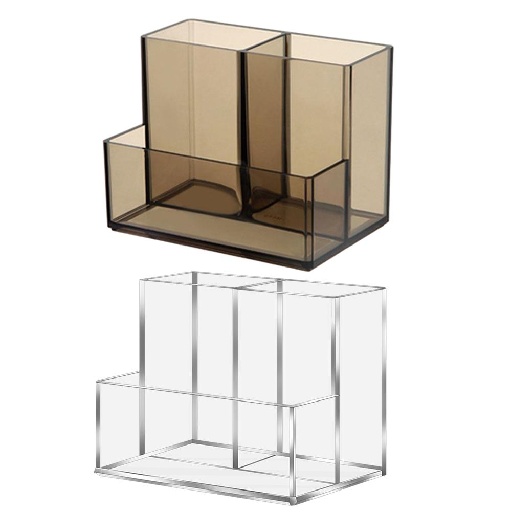 Makeup Brush Holder with Sticky Notes Holder Pen Storage Holder 3 Compartments Stationery Storage Box for Home Office School
Makeup Brush Holder with Sticky Notes Holder Pen Storage Holder 3 Compartments Stationery Storage Box for Home Office School