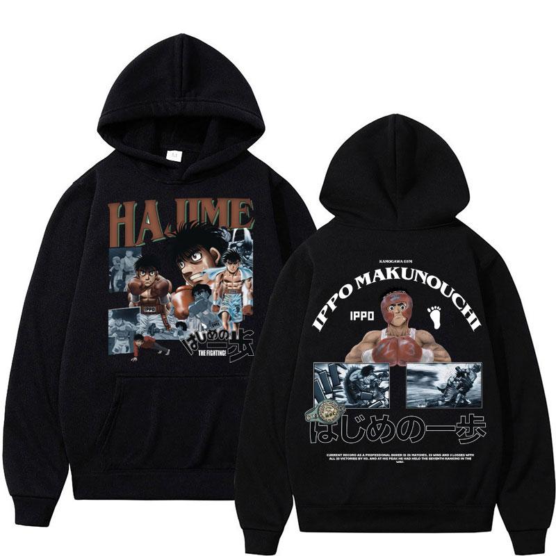 Anime Hajime No Ippo Hoodies Kamogawa Boxing Gym Makunouchi KGB Hip Hop Long Sleeve Men Women Oversized Fleece S
Anime Hajime No Ippo Hoodies Kamogawa Boxing Gym Makunouchi KGB Hip Hop Long Sleeve Men Women Oversized Fleece S