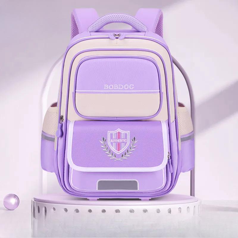 6-12 Years Old Primary School Students British Style School Bag 1-6 Grade Waterproof Ridge Protection Luminous Large Capacity Simple Backpack Small фіолетовий
6-12 Years Old Primary School Students British Style School Bag 1-6 Grade Waterproof Ridge Protection Luminous Large Capacity Simple Backpack Small фіолетовий