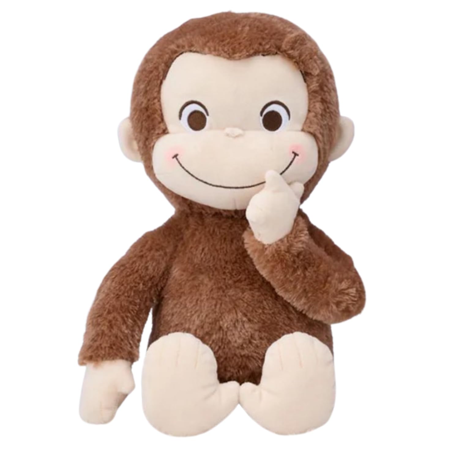 Curious George Red Cheeks Large Plush Pure Kira 2 30cm Toy, Ver., Types, Approx. (Smiling)
Curious George Red Cheeks Large Plush Pure Kira 2 30cm Toy, Ver., Types, Approx. (Smiling)