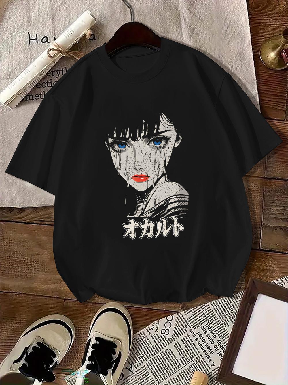The Y2K Bug Womens Tshirt Features A Unique Artistic Design and Retro Style for Spring and Summer Fashion S
The Y2K Bug Womens Tshirt Features A Unique Artistic Design and Retro Style for Spring and Summer Fashion S