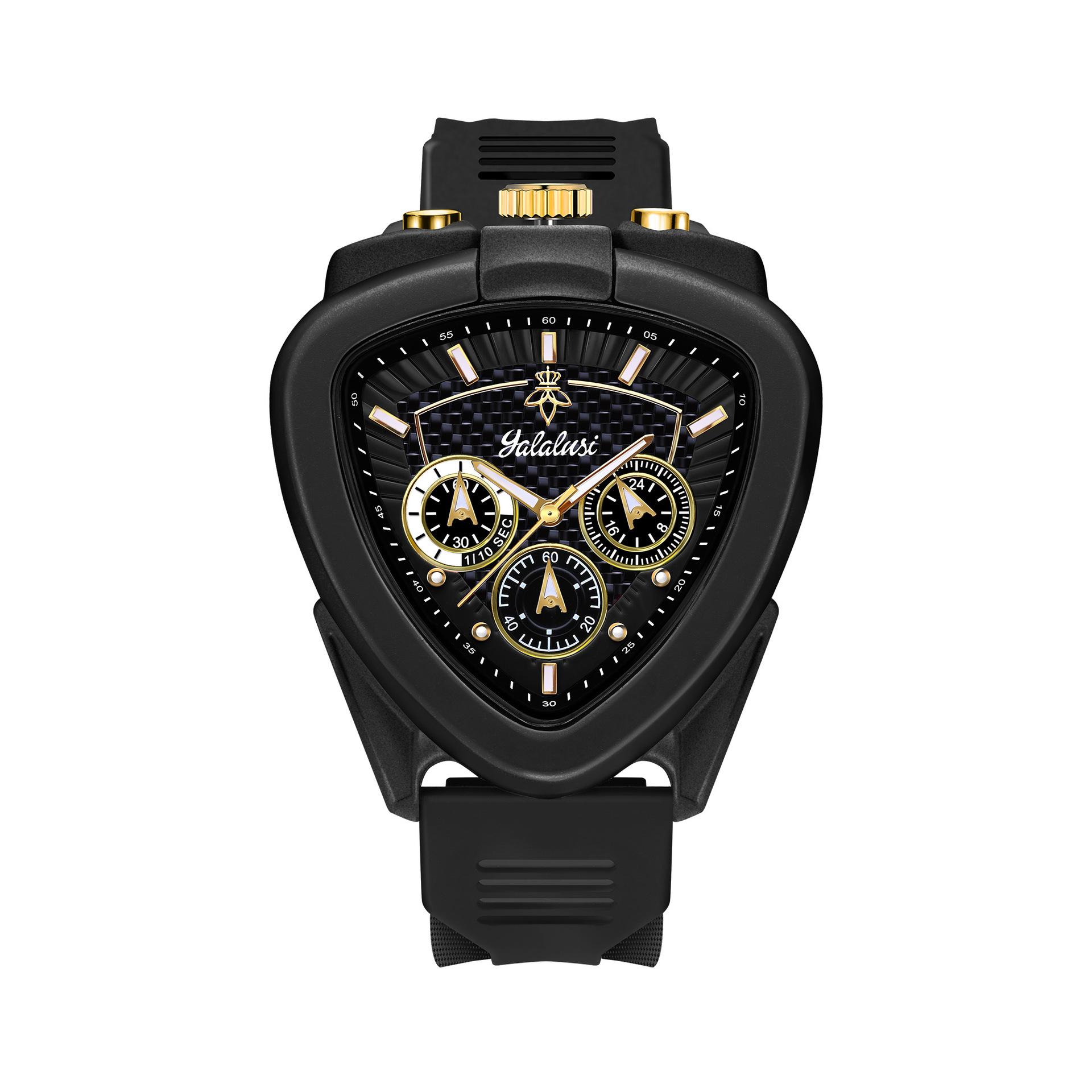 Waterproof Triangle Men S Luminous Silicone Strap Men S Watch Watch
Waterproof Triangle Men S Luminous Silicone Strap Men S Watch Watch