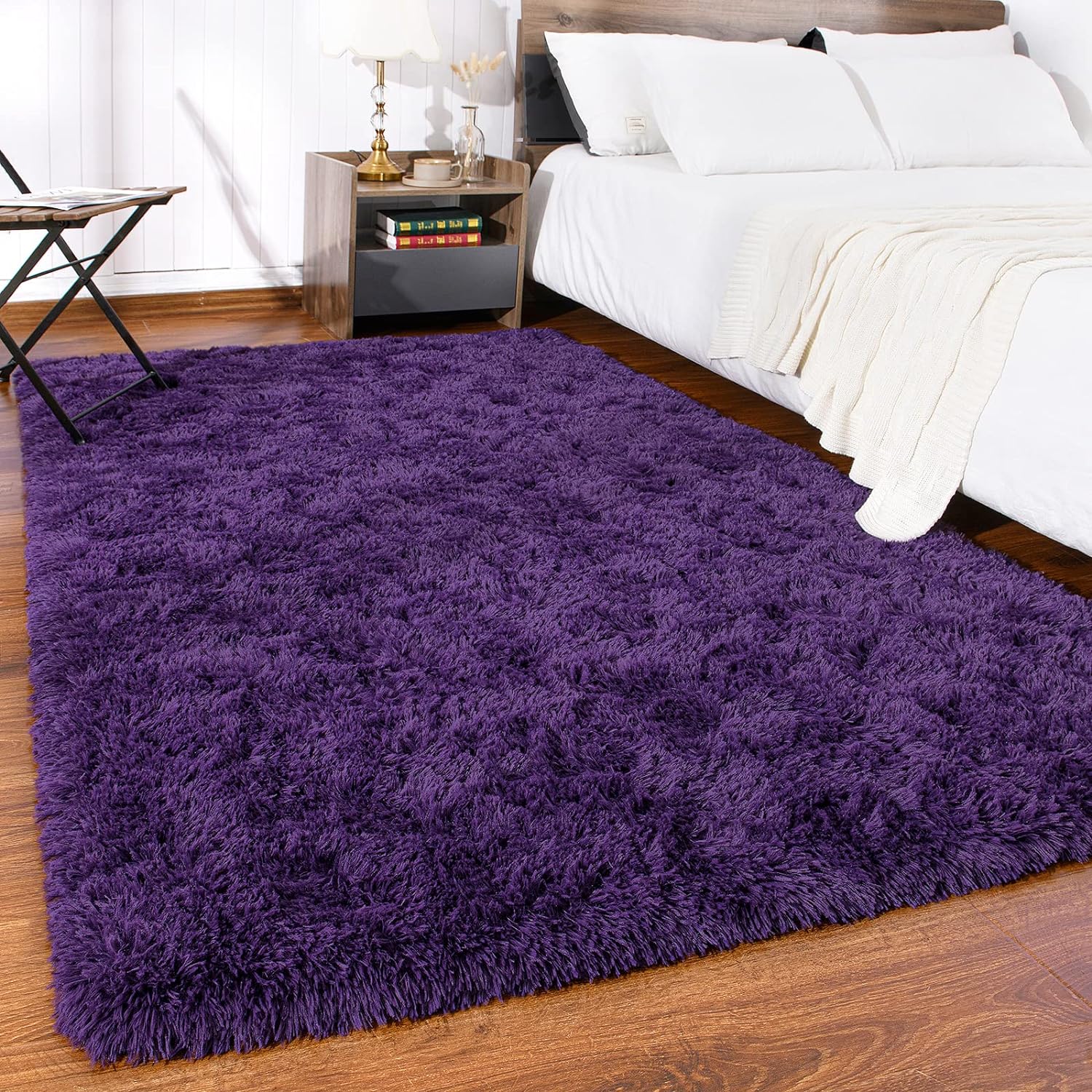 Luxury Fluffy Area Rug Modern Shag Rugs for Bedroom Living Room Rug for Kids Nursery Girls Home Purple Deep 61x183cm фиолетовый
Luxury Fluffy Area Rug Modern Shag Rugs for Bedroom Living Room Rug for Kids Nursery Girls Home Purple Deep 61x183cm фиолетовый