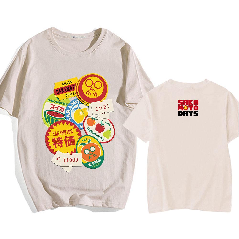 Sticker Collage Sakamoto Days T-shirt Unisex Streetwear Cotton Short Sleeve Men Women Tshirts Casual Anime Graphic Print T Shirt M
Sticker Collage Sakamoto Days T-shirt Unisex Streetwear Cotton Short Sleeve Men Women Tshirts Casual Anime Graphic Print T Shirt M