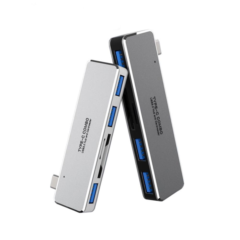Расширитель-разветвитель Адаптер USB 3.0 Концентратор Устройство чтения карт Док-станция Комбинированный тип-C
Расширитель-разветвитель Адаптер USB 3.0 Концентратор Устройство чтения карт Док-станция Комбинированный тип-C