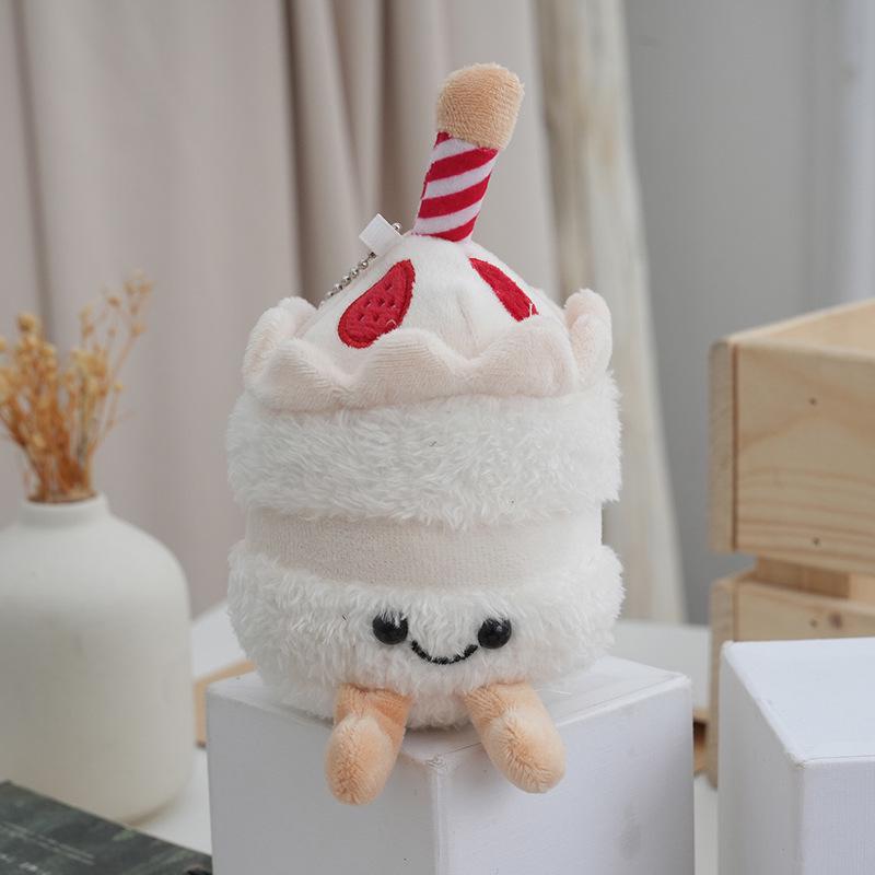 Cute Cake Plush Pendant Doll - Birthday Gift Simulation Toy 18cm білий
Cute Cake Plush Pendant Doll - Birthday Gift Simulation Toy 18cm білий