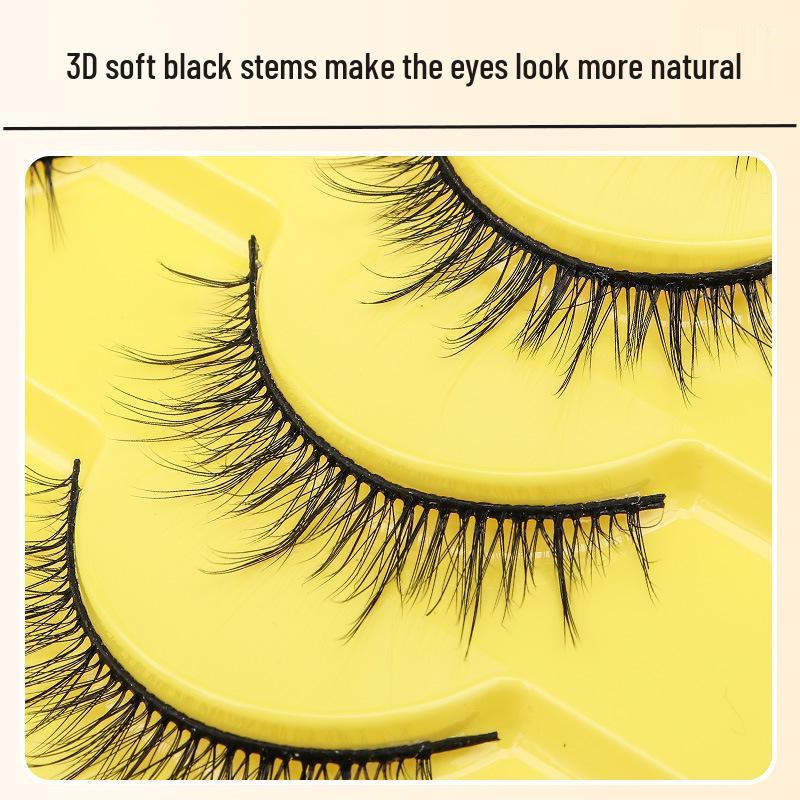 10 Pairs 3D Multi-Layer Criss-Cross Hard Stem False Eyelashes - 8DA10# Dense and Curled for Daily Wear and Photo Studio. 8DA10#
10 Pairs 3D Multi-Layer Criss-Cross Hard Stem False Eyelashes - 8DA10# Dense and Curled for Daily Wear and Photo Studio. 8DA10#