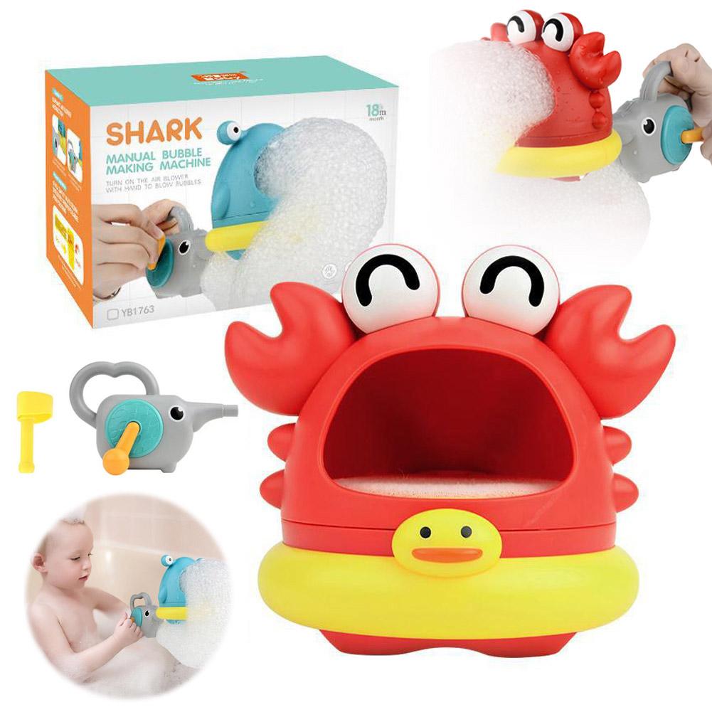 Toys Toys Baby Bath Manual Bubble Maker Shark Animal Blower Bathroom Water Playing for Children Sensory Soap Bubbles Machine
Toys Toys Baby Bath Manual Bubble Maker Shark Animal Blower Bathroom Water Playing for Children Sensory Soap Bubbles Machine