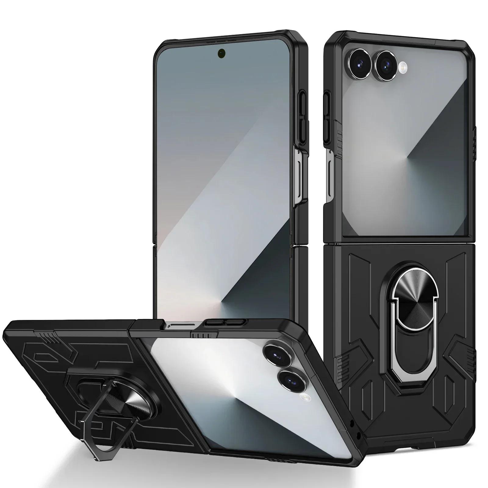 Magnetic Ring Bracket Phone Case for Samsung Galaxy Z Flip 7 6 5 4 3 Flip7 Flip6 Flip5 Protective Shockproof Hard Shell Cover Galaxy Z Flip5 чорний
Magnetic Ring Bracket Phone Case for Samsung Galaxy Z Flip 7 6 5 4 3 Flip7 Flip6 Flip5 Protective Shockproof Hard Shell Cover Galaxy Z Flip5 чорний