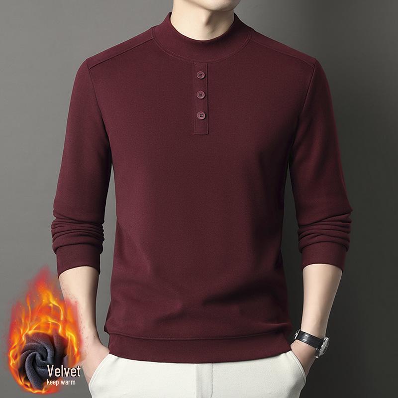 Men s Winter Thickened Velvet Half-High Collar Round Neck Hoodie L for 57-65 kg
Men s Winter Thickened Velvet Half-High Collar Round Neck Hoodie L for 57-65 kg