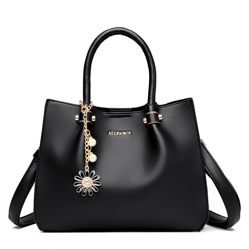 Handbag Versatile Practical Bag Shoulder Bag Crossbody Bag чорний
Handbag Versatile Practical Bag Shoulder Bag Crossbody Bag чорний