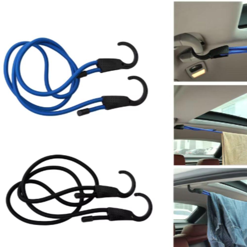 Adjustable Car Clothesline 3M Bungee Cord Portable Tension Belt Motorcycle Blue with Hooks
Adjustable Car Clothesline 3M Bungee Cord Portable Tension Belt Motorcycle Blue with Hooks