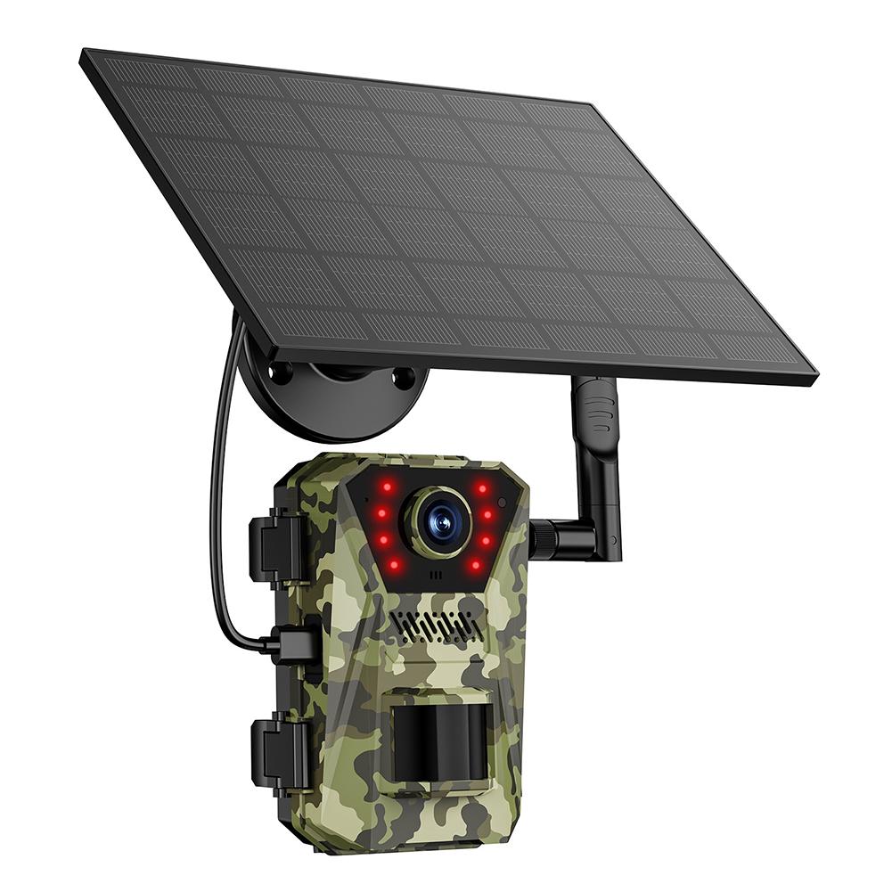 Solar Powered Infrared Outdoor Trail Camera Waterproof Game Wildlife Cam Night Visions Camera Device for Wildlife Monitoring
Solar Powered Infrared Outdoor Trail Camera Waterproof Game Wildlife Cam Night Visions Camera Device for Wildlife Monitoring
