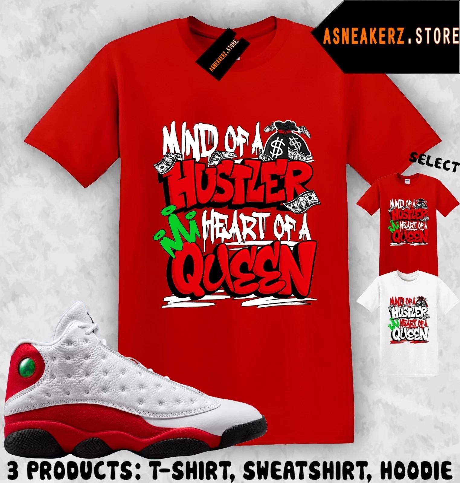 Shirt Match AJ 13 Chicago 2026 Sneaker Matching Tee Hustler Heart Queen T-Shirt 4XL
Shirt Match AJ 13 Chicago 2026 Sneaker Matching Tee Hustler Heart Queen T-Shirt 4XL