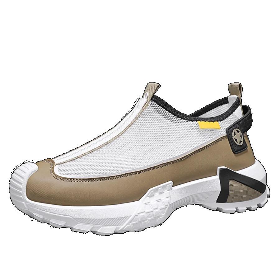 2025 New Men s Flying Woven Single Mesh Sports Shoes, Thick-soled One-foot Wear, New Trendy and Breathable Casual Running Shoes 39 бежевий
2025 New Men s Flying Woven Single Mesh Sports Shoes, Thick-soled One-foot Wear, New Trendy and Breathable Casual Running Shoes 39 бежевий