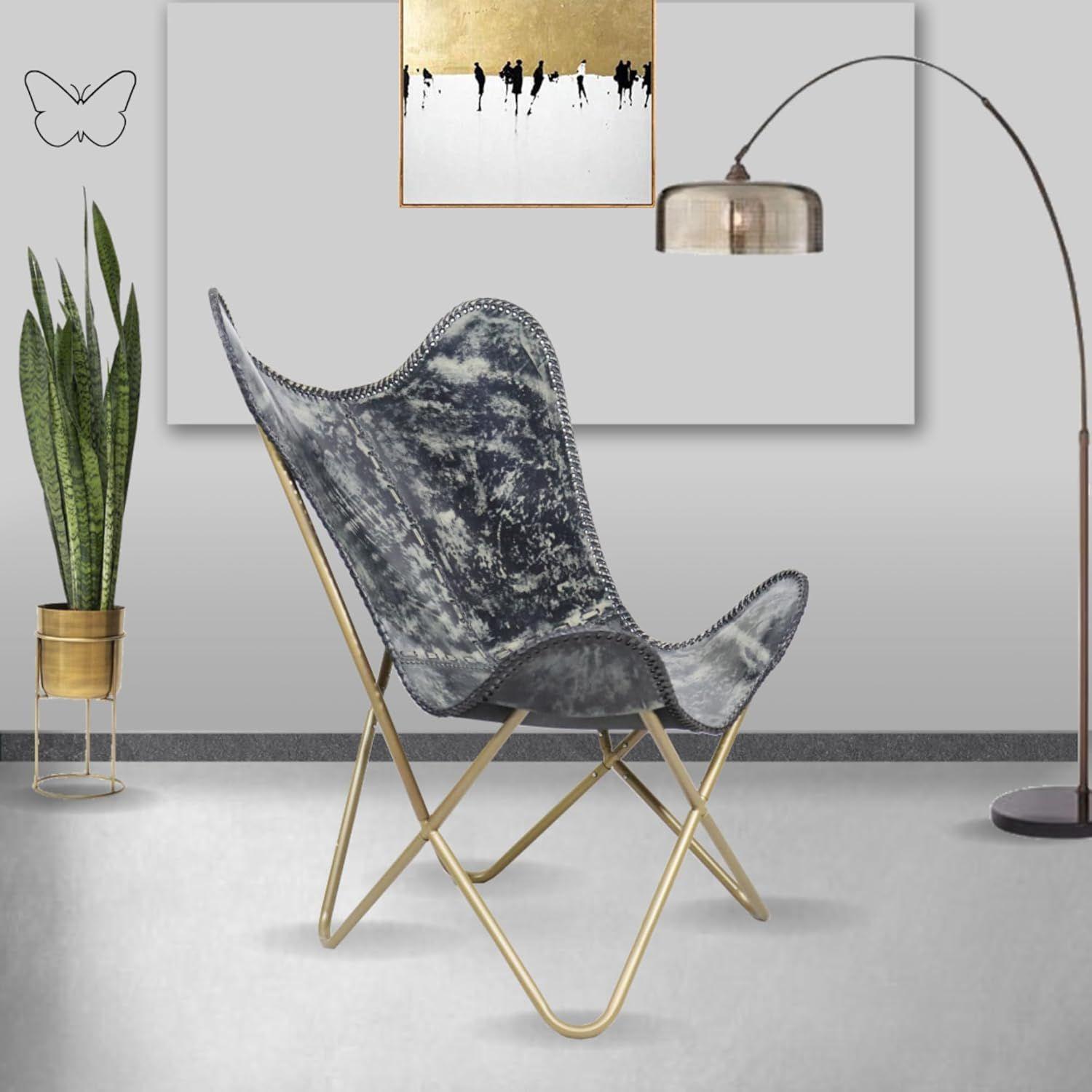 Black Antique Leather Butterfly Chair Living Room Chair Accent Chairs armless Chair Leather Chair
Black Antique Leather Butterfly Chair Living Room Chair Accent Chairs armless Chair Leather Chair