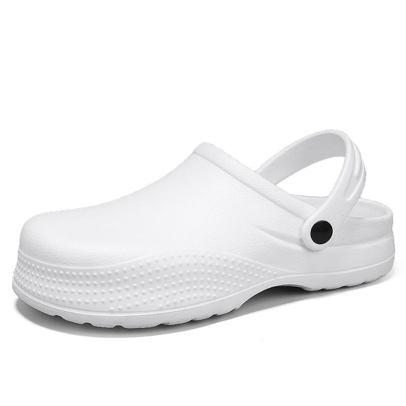 Mens Rubber Sandals Chef Shoes For Men Clogs Garden Shoes Restaurant Hotel Cooking Waterproof Anti-Skid Oil Resistant 36-37
Mens Rubber Sandals Chef Shoes For Men Clogs Garden Shoes Restaurant Hotel Cooking Waterproof Anti-Skid Oil Resistant 36-37