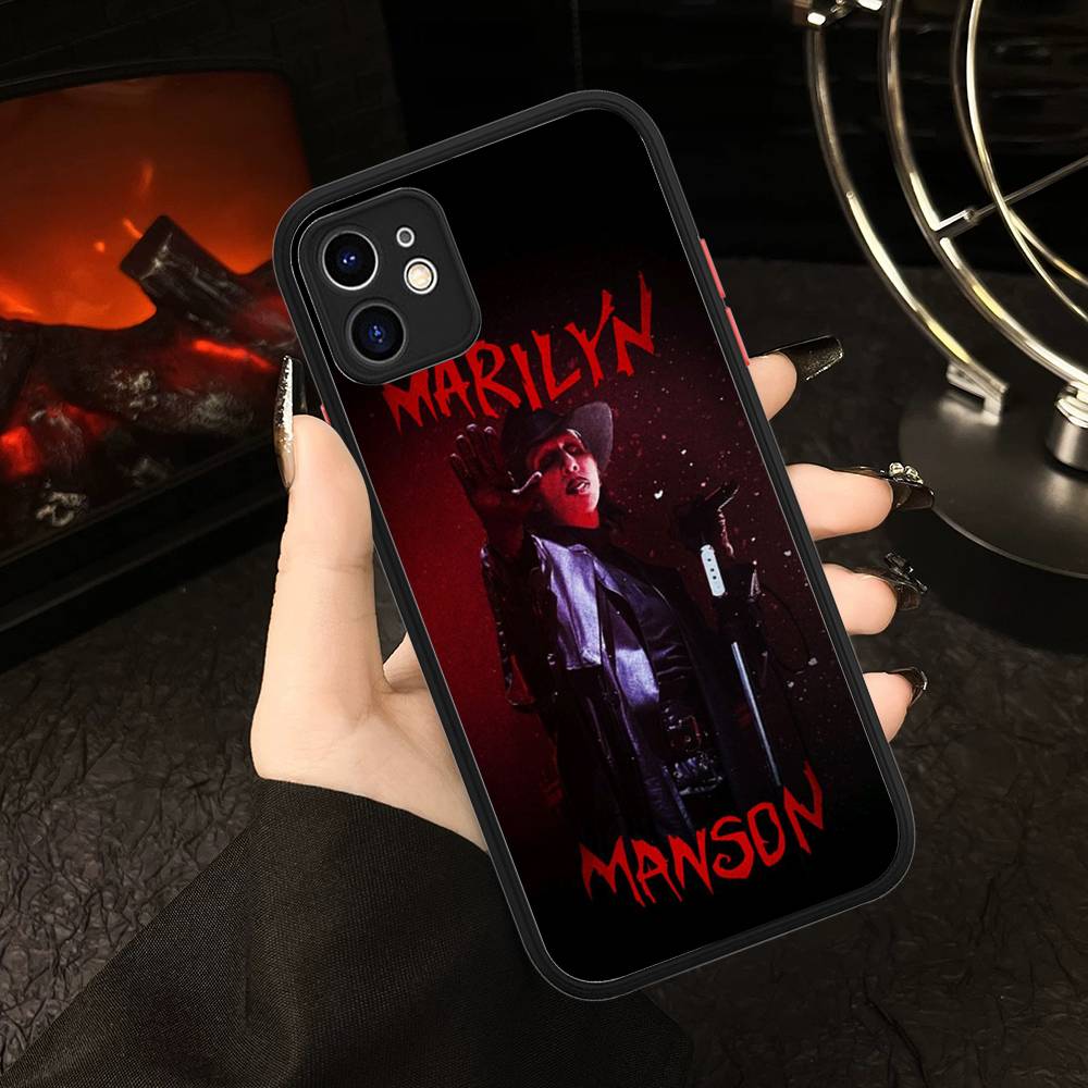 Rock Band Marilyn Manson For IPhone 11 12 13 14 15 16 Pro Max Plus X XS MAX Shockproof Matte Back Cover iphone 16 pro
Rock Band Marilyn Manson For IPhone 11 12 13 14 15 16 Pro Max Plus X XS MAX Shockproof Matte Back Cover iphone 16 pro