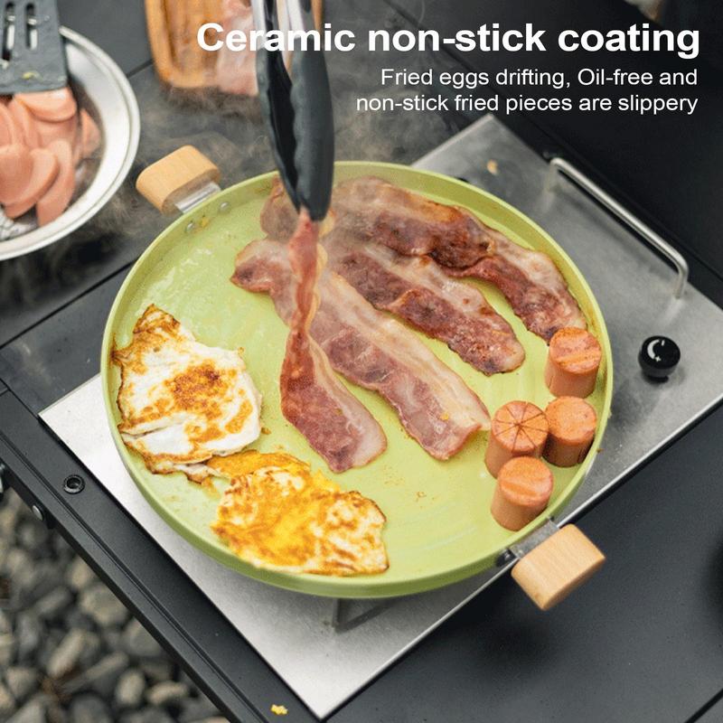 Grilling Pan Smokeless Non-stick Round Frying Pan Griddle Baking Barbecue Stove Top Camping Cooking Utensils For Meat Fish And CHINA
Grilling Pan Smokeless Non-stick Round Frying Pan Griddle Baking Barbecue Stove Top Camping Cooking Utensils For Meat Fish And CHINA