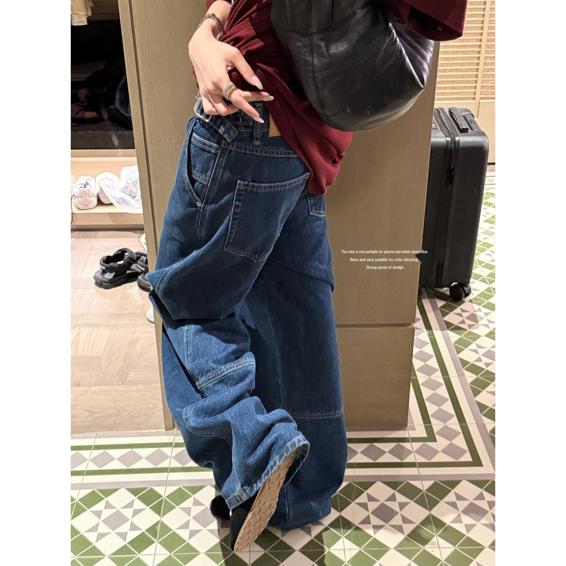 Superniniyy Retro Blue Denim Floor-Length Slimming Jeans for Women - 3722 Medium
Superniniyy Retro Blue Denim Floor-Length Slimming Jeans for Women - 3722 Medium