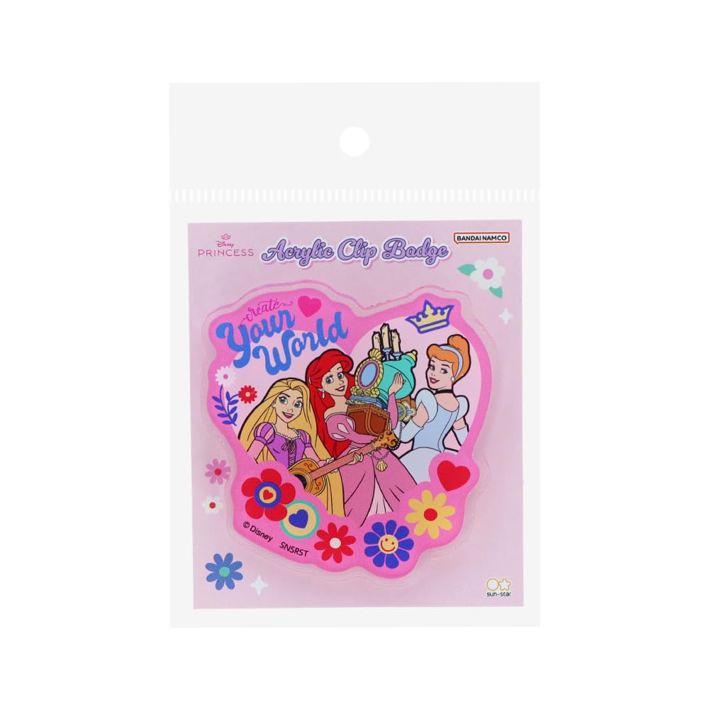 Stationery Disney Clip Acrylic Clip Badge Colorful Fairy Tales Disney Princess Collection P S8349908 Sun-Star
Stationery Disney Clip Acrylic Clip Badge Colorful Fairy Tales Disney Princess Collection P S8349908 Sun-Star