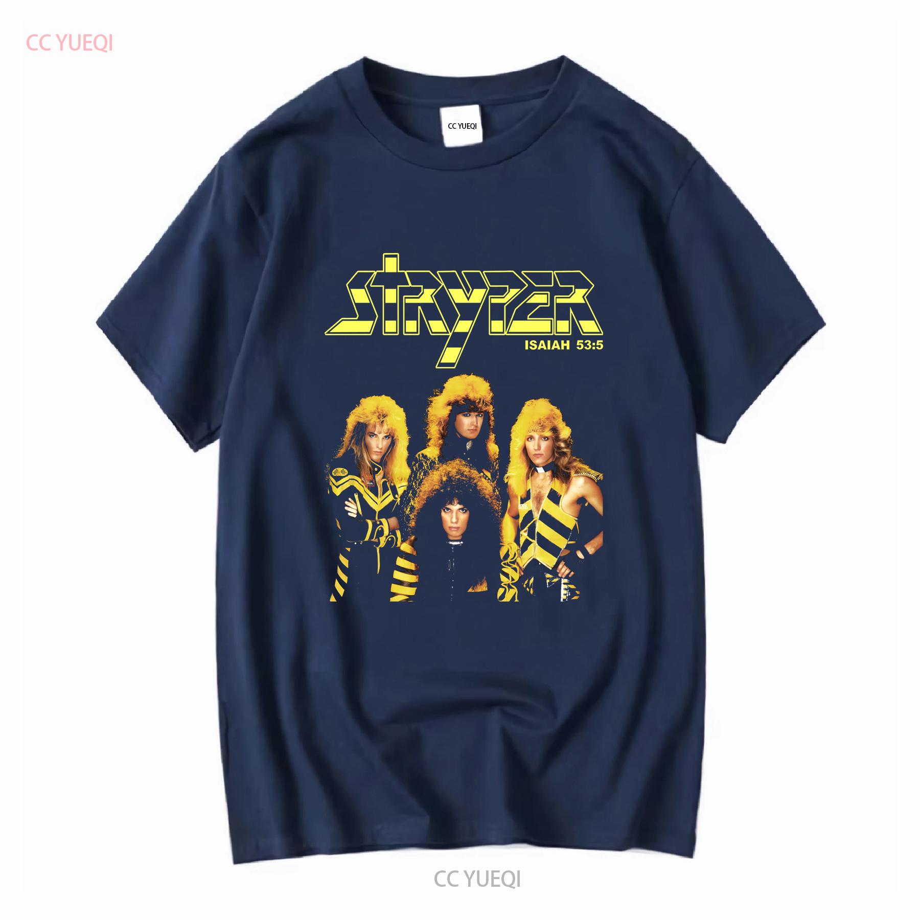 Stryper T shirt Band Isaiah 53 5 To Hell With the Devil S long or short sleeves vintage Washed Breathable Unisex Versatile 3XL
Stryper T shirt Band Isaiah 53 5 To Hell With the Devil S long or short sleeves vintage Washed Breathable Unisex Versatile 3XL