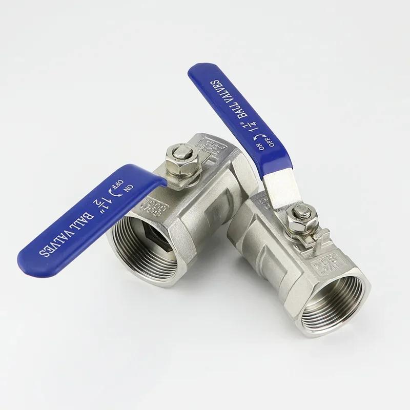 1/4 3/8 3/4 1 1-1/4 1-1/2 2” BSPT Stainless Steel SS304 Pipe Ball Valve Female Threaded Sanitary ON-OFF Ball Valve Straight 3/8
1/4 3/8 3/4 1 1-1/4 1-1/2 2” BSPT Stainless Steel SS304 Pipe Ball Valve Female Threaded Sanitary ON-OFF Ball Valve Straight 3/8