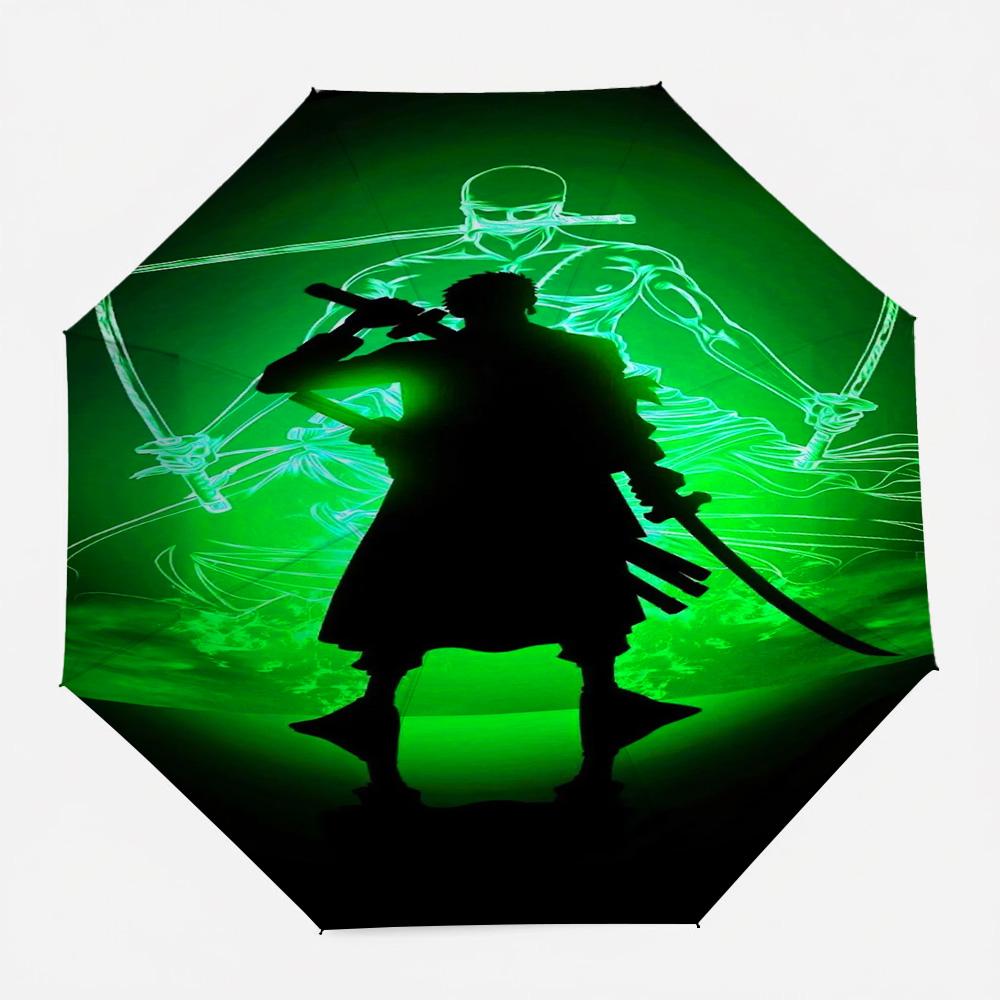 One Piece Roronoa Zoro Silhouette Three Sword Style Green Neon Glow Warrior Outline Anime Art Automatic Folding Umbrella Windpro (as the picture,Iron&8K)
One Piece Roronoa Zoro Silhouette Three Sword Style Green Neon Glow Warrior Outline Anime Art Automatic Folding Umbrella Windpro (as the picture,Iron&8K)