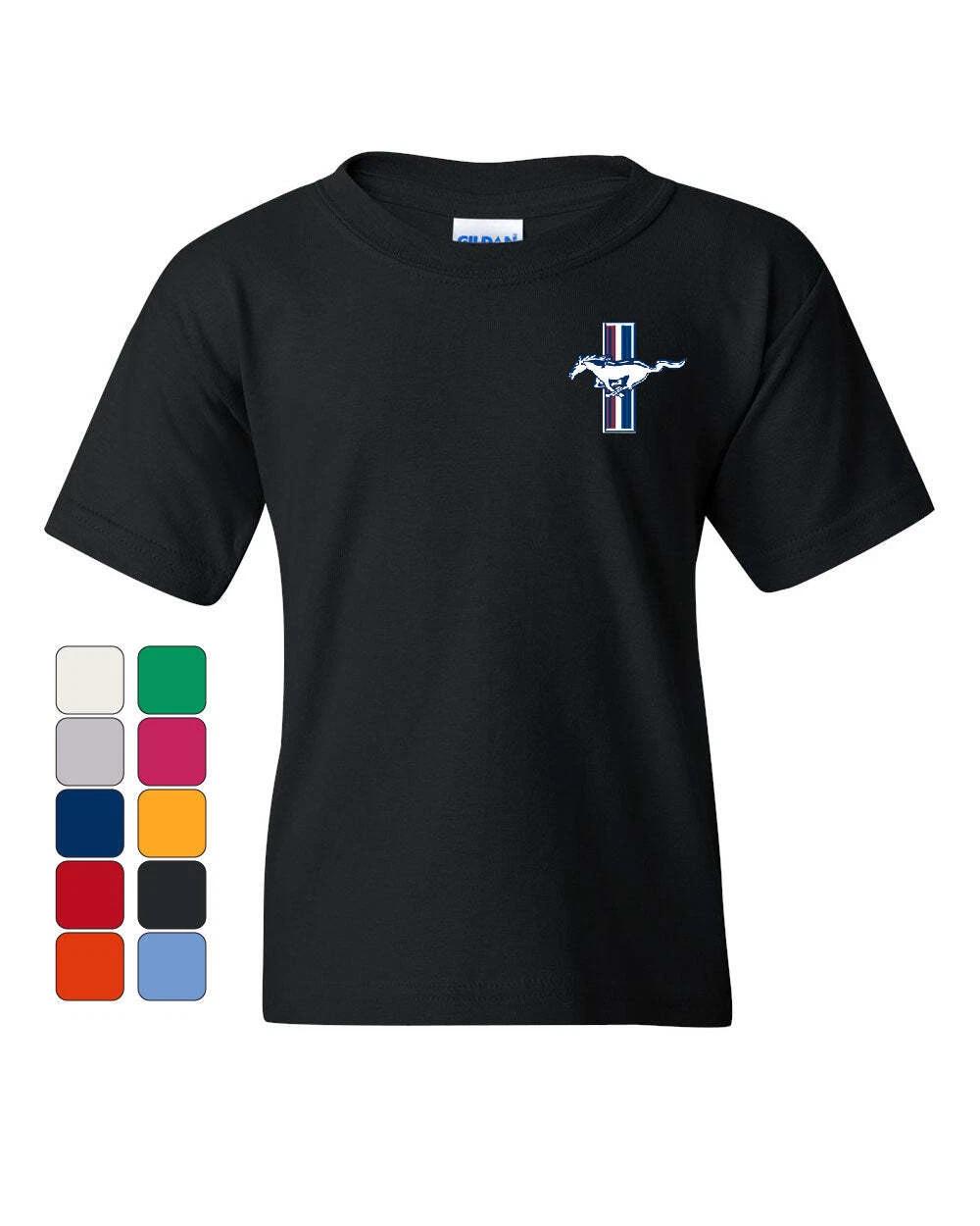 Ford Mustand The Legend Lives Logo Youth kids boys T-Shirt Classic Muscle Cars Kids Tee 130
Ford Mustand The Legend Lives Logo Youth kids boys T-Shirt Classic Muscle Cars Kids Tee 130