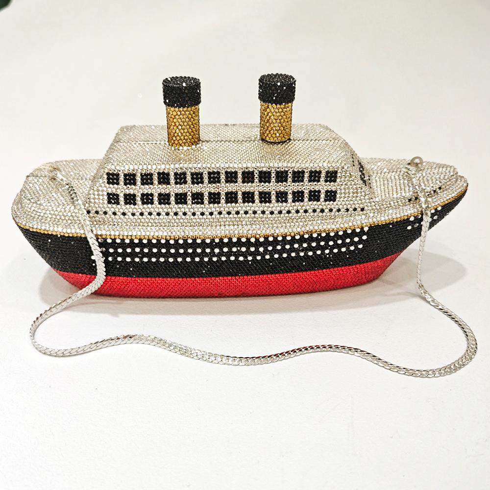 WHTUOHENG Ship Crystal Evening Bag Purse Little Diamond Clutch Party Dinner Formal Handbag Women White/Black Rhinestone Cluthes 23.5cmX11cmX8cm
WHTUOHENG Ship Crystal Evening Bag Purse Little Diamond Clutch Party Dinner Formal Handbag Women White/Black Rhinestone Cluthes 23.5cmX11cmX8cm