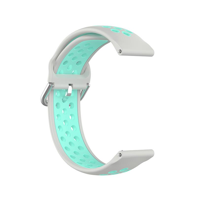 20mm Dual Color Silicone Watchband Strap for Samsung Galaxy Watch6 40mm 44mm/Watch6 Classic 43mm 47mm/Watch 5 40mm 44mm/5 Pro 45mm/Watch4 40mm 44mm Grey/Teal
20mm Dual Color Silicone Watchband Strap for Samsung Galaxy Watch6 40mm 44mm/Watch6 Classic 43mm 47mm/Watch 5 40mm 44mm/5 Pro 45mm/Watch4 40mm 44mm Grey/Teal