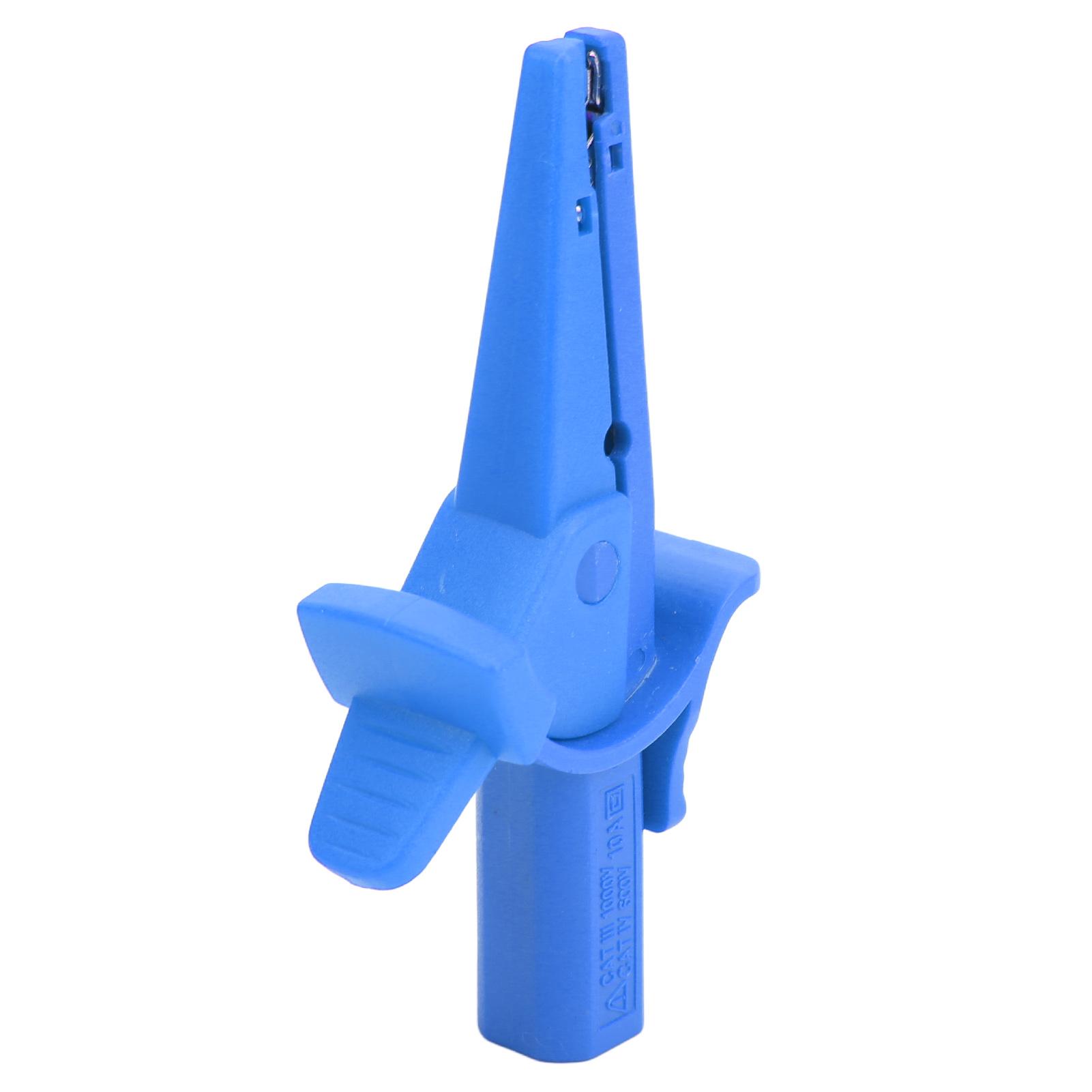 Cable Clip Insulated Test Clamp 20mm Opening Powerful Efficient with 4mm Banana Socket for Trucks for Cars синій
Cable Clip Insulated Test Clamp 20mm Opening Powerful Efficient with 4mm Banana Socket for Trucks for Cars синій