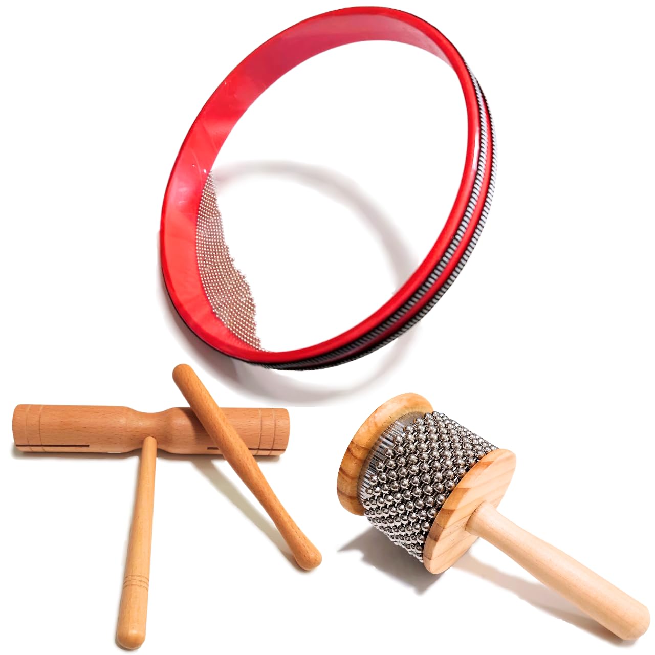 Percussion Ocean Drum Cabasa Wood Block Percussion Percussion Set Wave Sound Tambourine Shaker Percussion for Toddlers UME-STAR (3-Piece Set)
Percussion Ocean Drum Cabasa Wood Block Percussion Percussion Set Wave Sound Tambourine Shaker Percussion for Toddlers UME-STAR (3-Piece Set)