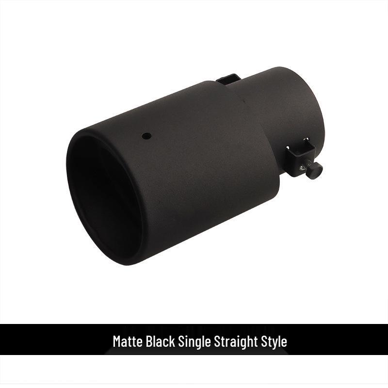 Universal Matte Black 63mm Bent Tailpipe Exhaust Muffler Cover
Universal Matte Black 63mm Bent Tailpipe Exhaust Muffler Cover