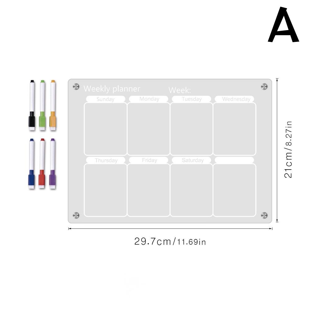 Магнит на холодильник Календарь Доска еженедельный планировщик Многоразовая сухостираемая магнитная белая доска Акриловая наклейка на холодильник Сообщение Меню Гаджеты
Магнит на холодильник Календарь Доска еженедельный планировщик Многоразовая сухостираемая магнитная белая доска Акриловая наклейка на холодильник Сообщение Меню Гаджеты