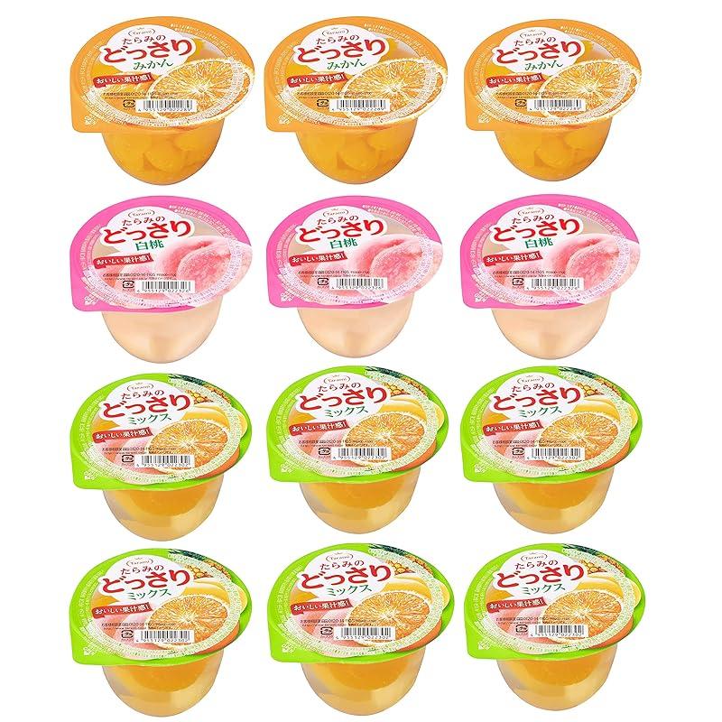 Tarami jelly Jelly full of fruits 3 types of assortment set A total of 12 assorted jelly fruit jelly 230g (6 pieces of mix 3 mandarin oranges 3
Tarami jelly Jelly full of fruits 3 types of assortment set A total of 12 assorted jelly fruit jelly 230g (6 pieces of mix 3 mandarin oranges 3