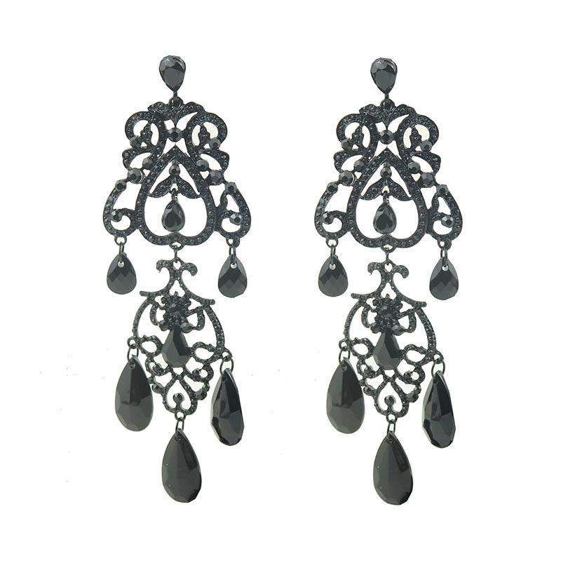 2023 Fashion Autumn and Winter Stylish Dark Goth Style Pattern Earrings Elegant Catwalk Trendy Female Earrings Black
2023 Fashion Autumn and Winter Stylish Dark Goth Style Pattern Earrings Elegant Catwalk Trendy Female Earrings Black