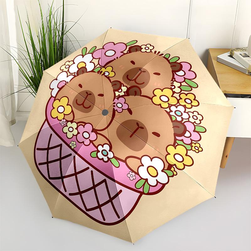 Basket, Capybara Automatic Folding umbrella Compact 8 rib Design, Unique Style, Suitable for Everyday Outdoor Use, Perfect Gift for Friends
Basket, Capybara Automatic Folding umbrella Compact 8 rib Design, Unique Style, Suitable for Everyday Outdoor Use, Perfect Gift for Friends