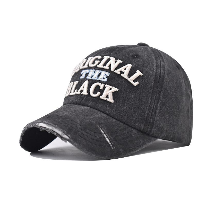 Black The Wash Vintage Style Baseball Hat With Breathable For Outdoor Activities
Black The Wash Vintage Style Baseball Hat With Breathable For Outdoor Activities