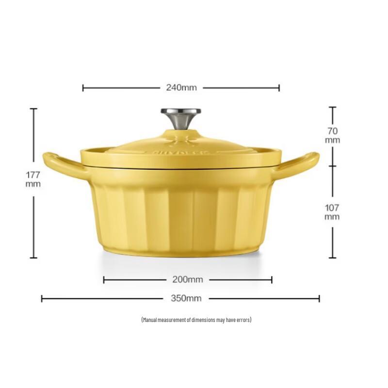 Buydeem A2 Enamel Cast Iron Stew Pot
Buydeem A2 Enamel Cast Iron Stew Pot