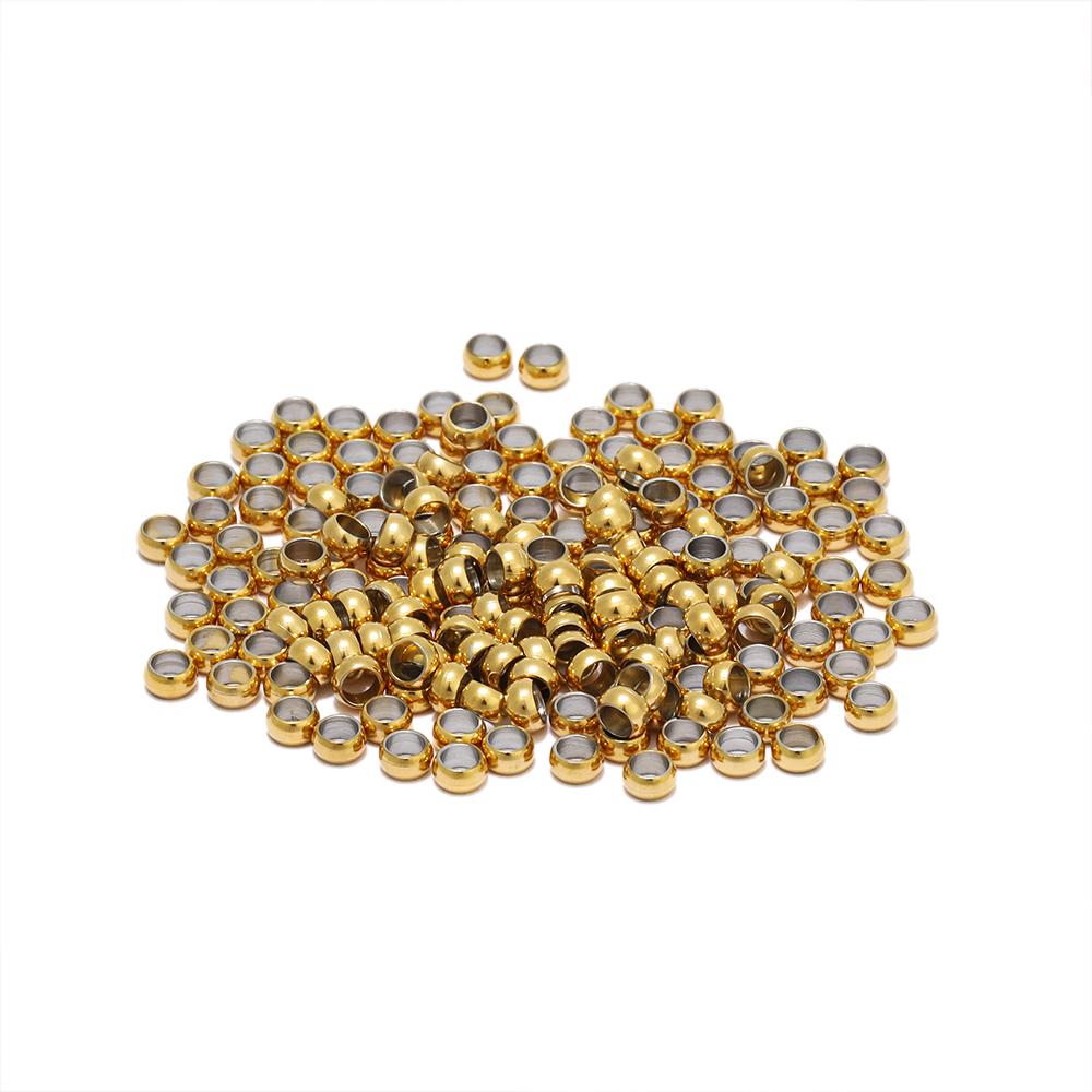 100pcs Stainless Steel Positioning Spacer Beads Ball Stopper Crimp End Beads for DIY Bracelets Jewelry Making Necklace Supplies 1.5mm золотой
100pcs Stainless Steel Positioning Spacer Beads Ball Stopper Crimp End Beads for DIY Bracelets Jewelry Making Necklace Supplies 1.5mm золотой