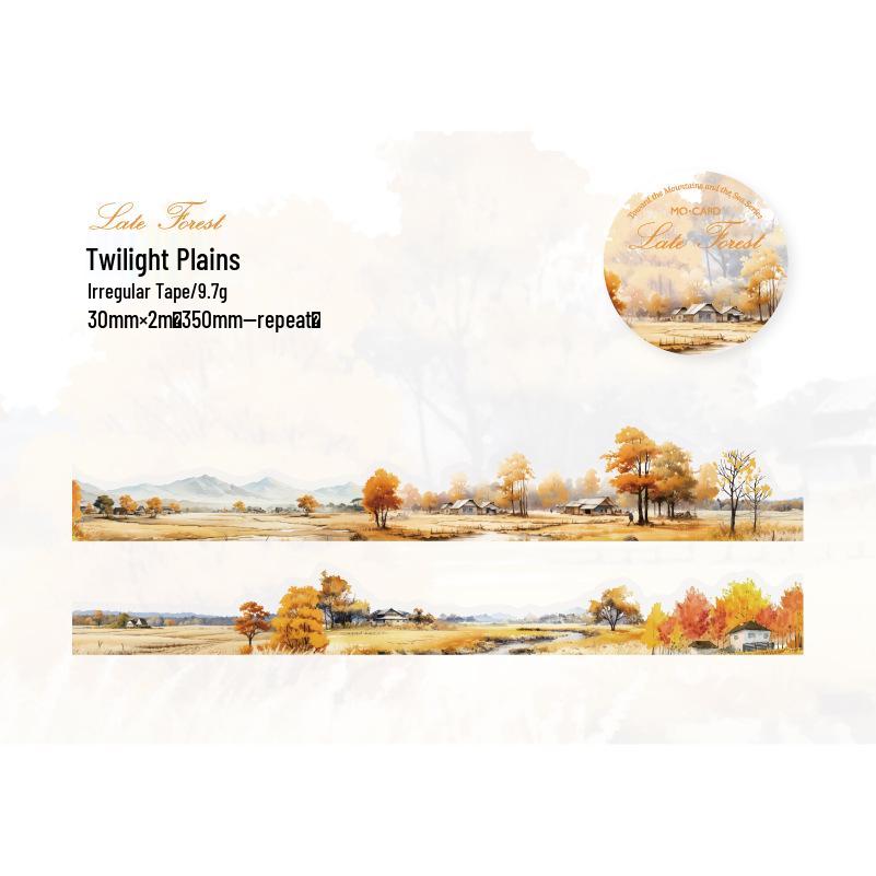 Лента Momo PET неправильной формы: Серия «Прогулки по горам и морям» - Живописные DIY наклейки, 6 уникальных дизайнов
Лента Momo PET неправильной формы: Серия «Прогулки по горам и морям» - Живописные DIY наклейки, 6 уникальных дизайнов