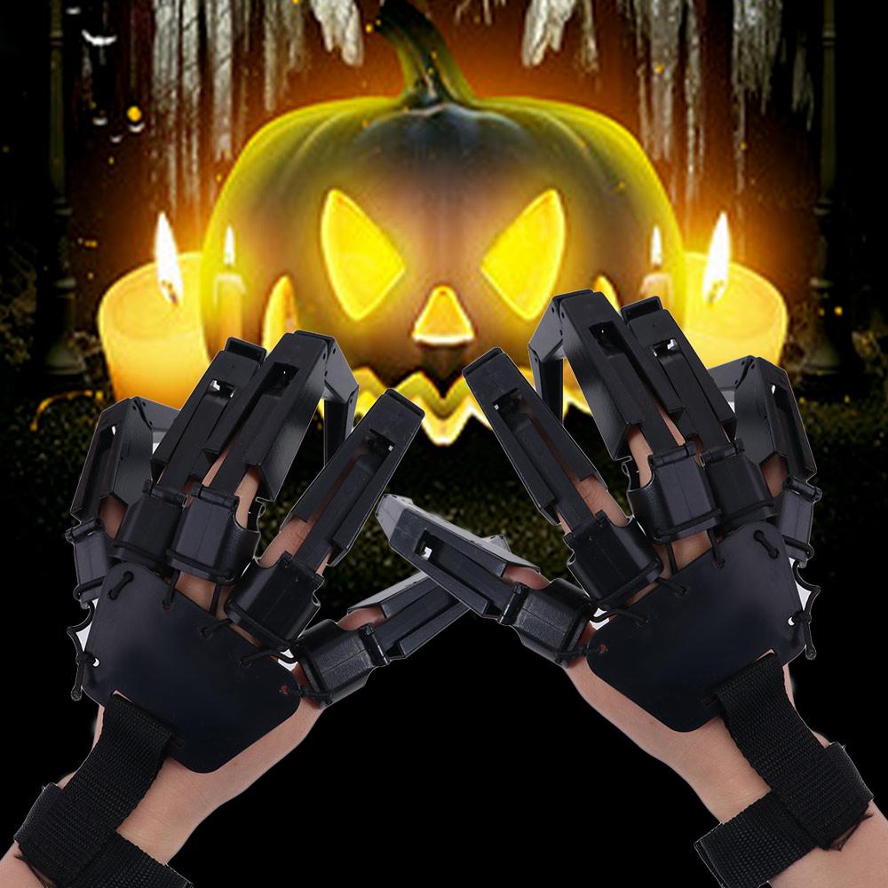 Halloween 3D Articulated Finger Finger Glove Extensions Flexible Finger Costume Black Left Hand
Halloween 3D Articulated Finger Finger Glove Extensions Flexible Finger Costume Black Left Hand