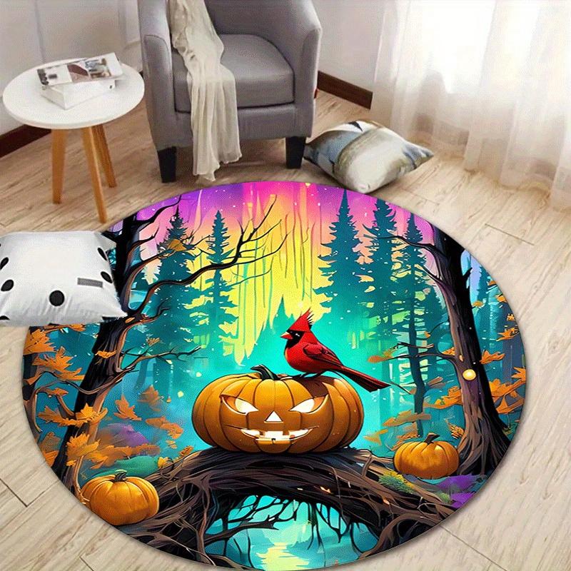 1pc Soft, Absorbent & Non-Slip Pumpkins and Cardinals Round Rug, Perfect for Entryway, Living Room, Bedroom Decor, Machine Washable Flannel 80cm by 80cm
1pc Soft, Absorbent & Non-Slip Pumpkins and Cardinals Round Rug, Perfect for Entryway, Living Room, Bedroom Decor, Machine Washable Flannel 80cm by 80cm