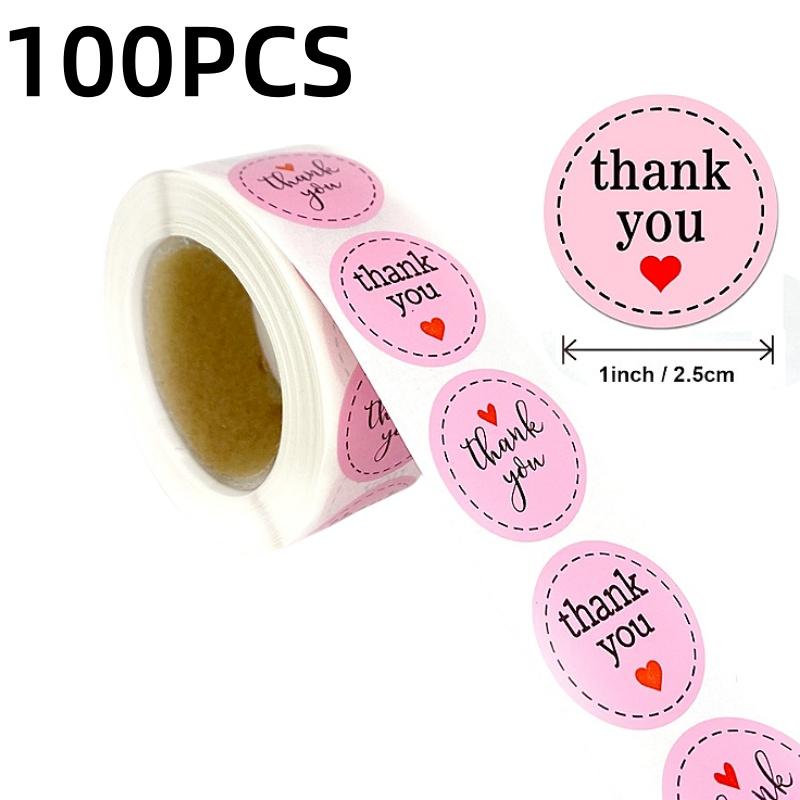 100-500PCS Heart Stickers Thank You Stickers for Business Merci Packaging Stickers Rolling Love for Packaging Decoration
100-500PCS Heart Stickers Thank You Stickers for Business Merci Packaging Stickers Rolling Love for Packaging Decoration