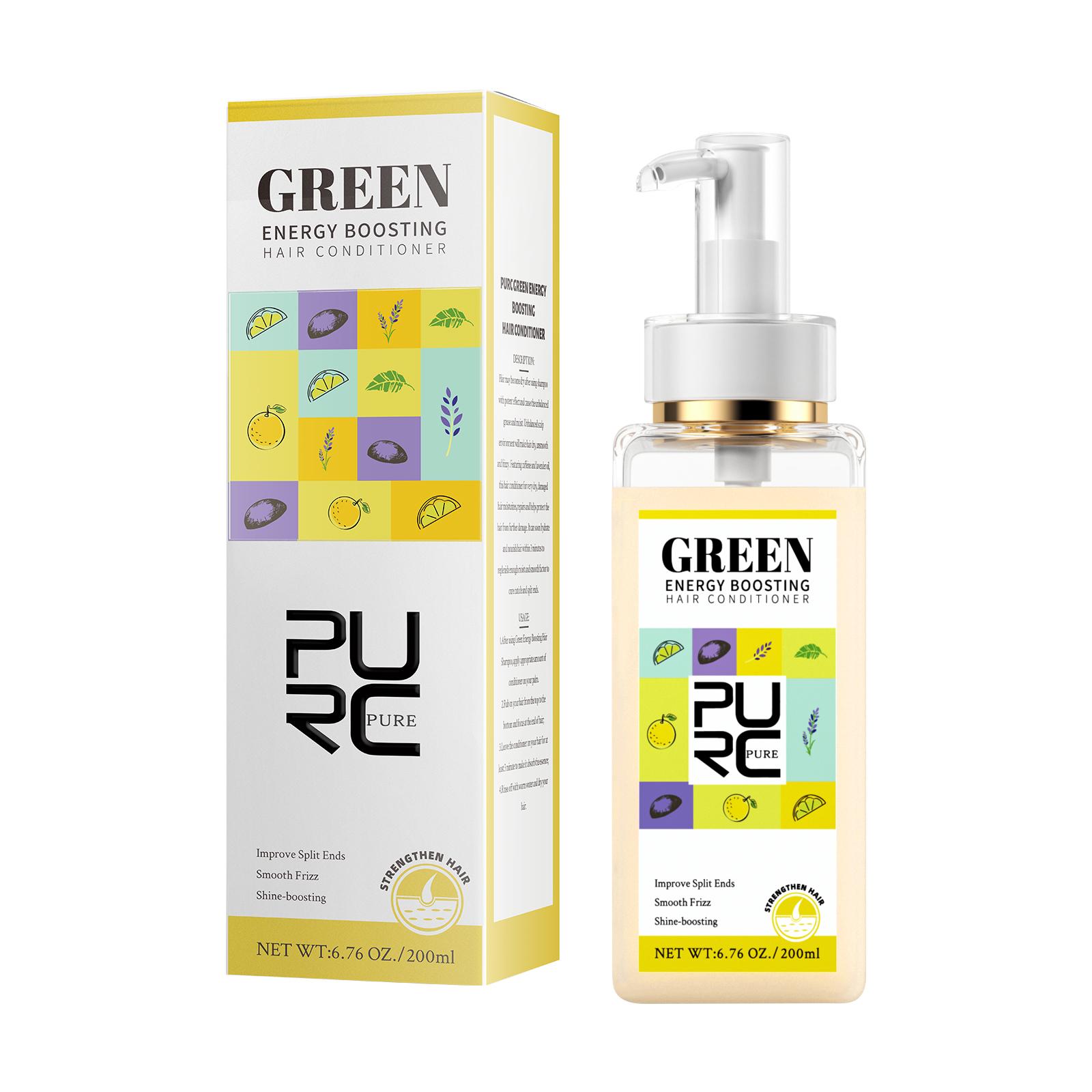PURC Conditioner Repair Кондиционер для ухода за вьющимися волосами и кожей головы от перхоти, 200 мл жёлтый
PURC Conditioner Repair Кондиционер для ухода за вьющимися волосами и кожей головы от перхоти, 200 мл жёлтый