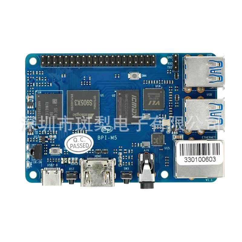 Banana Pi BPI-M5: Розробницька плата з дизайном, подібним до Raspberry Pi 3B, але з продуктивністю рівня 4B.
Banana Pi BPI-M5: Розробницька плата з дизайном, подібним до Raspberry Pi 3B, але з продуктивністю рівня 4B.