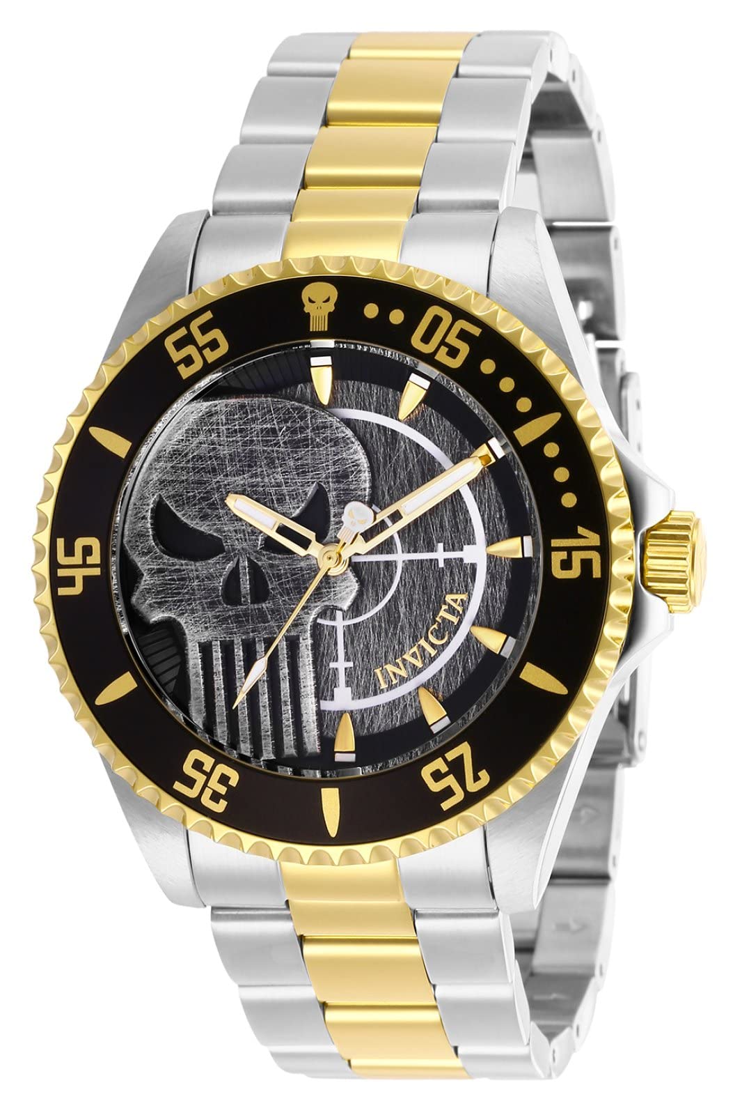 Invicta Marvel Steel Bracelet Case Quartz Black Dial Analog Watch 29695 Men s Gold-Tone & чёрный
Invicta Marvel Steel Bracelet Case Quartz Black Dial Analog Watch 29695 Men s Gold-Tone & чёрный